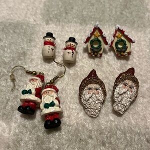 Vintage Christmas Earrings